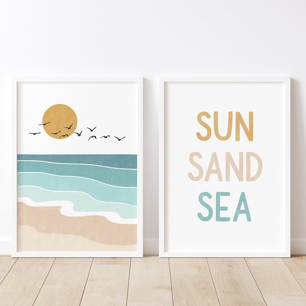 Sand and Waves - Etsy