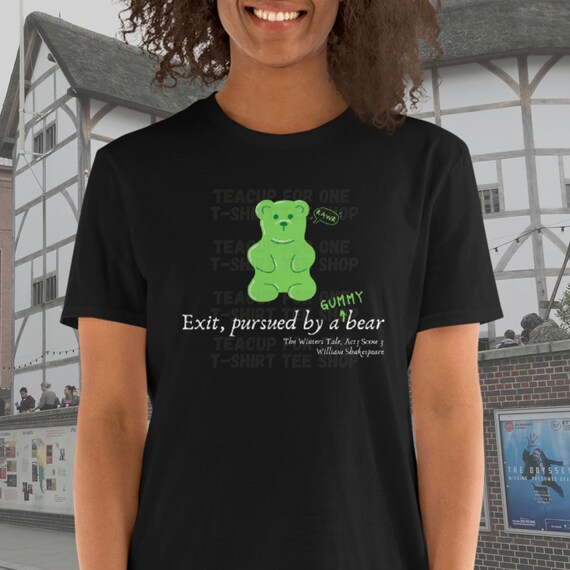 Exit Pursued By Bear Shakespeare Shirt Stage Director Gift Exit Pursued By Bear Shakespeare Shirt Stage Director Gift
