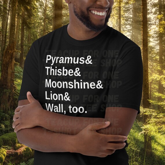 Midsummer Night's Dream Pyramus And Thisbe T-Shirt Midsummer Night's Dream Pyramus And Thisbe T-Shirt