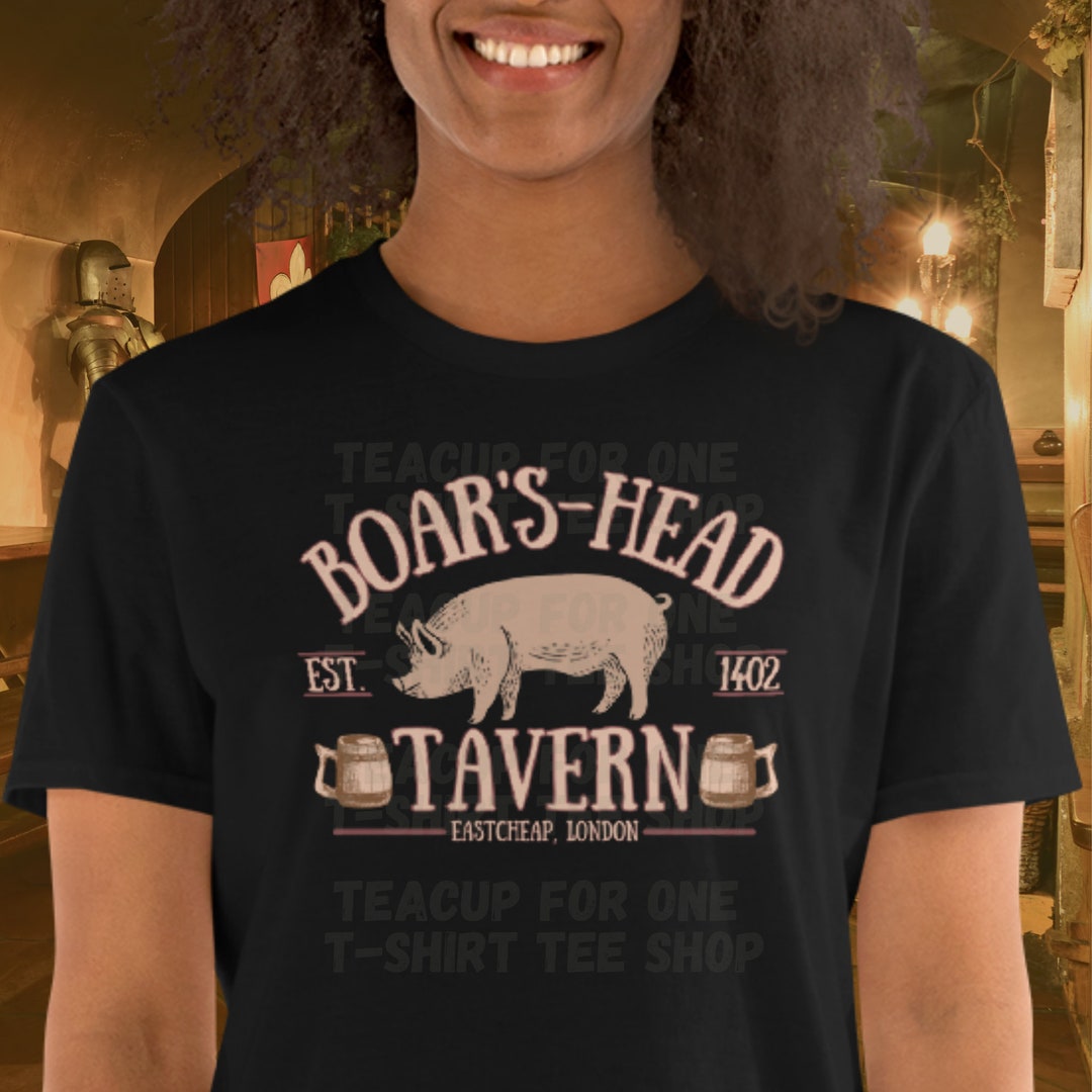 William Shakespeare Inspired Boar'shead Tavern Unisex Tshirt Falstaff