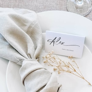 Wedding Place Name Cards image 1