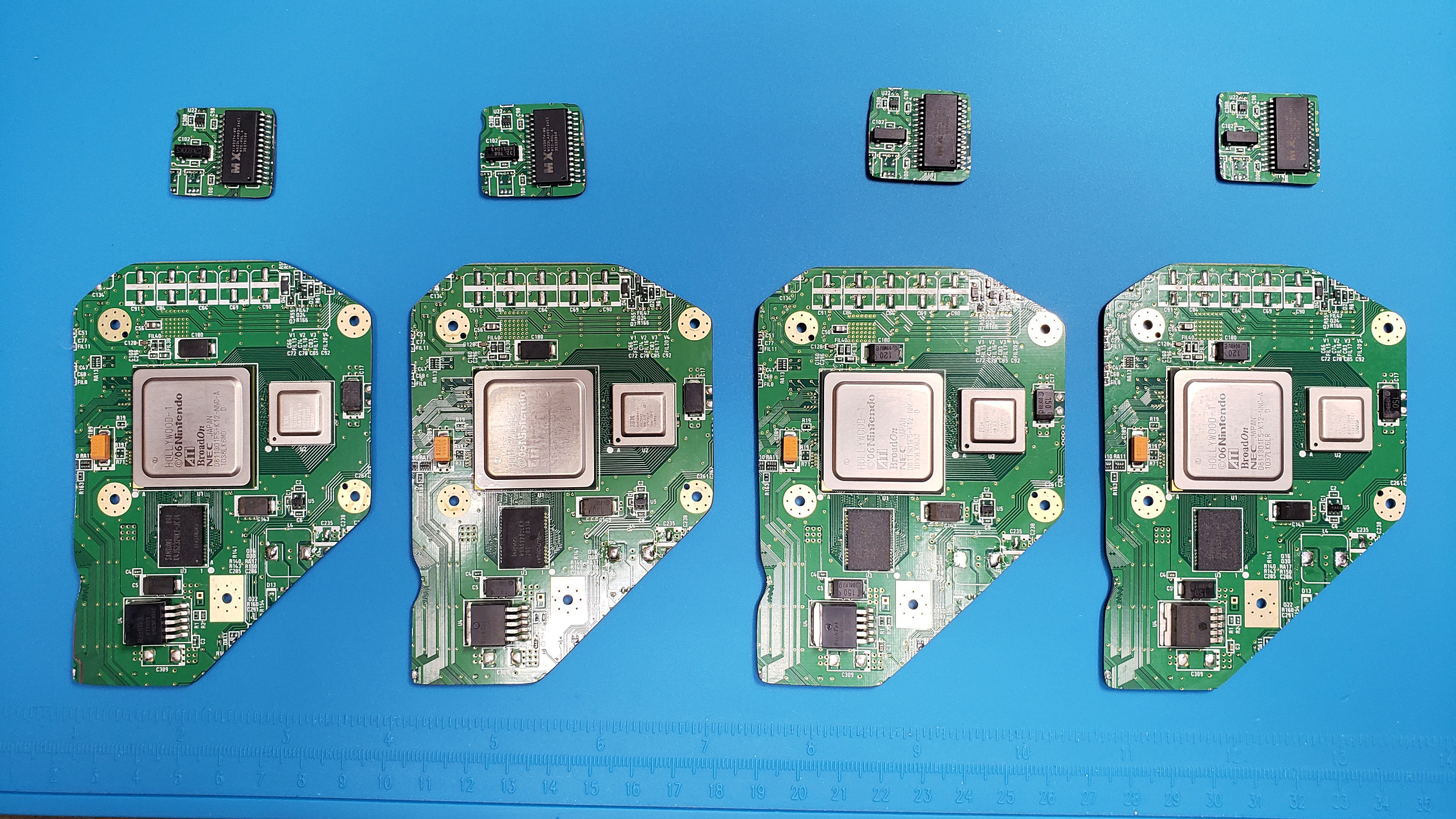 Trimmed Nintendo Wii Motherboard for Wii Portables OMGWTF Etsy