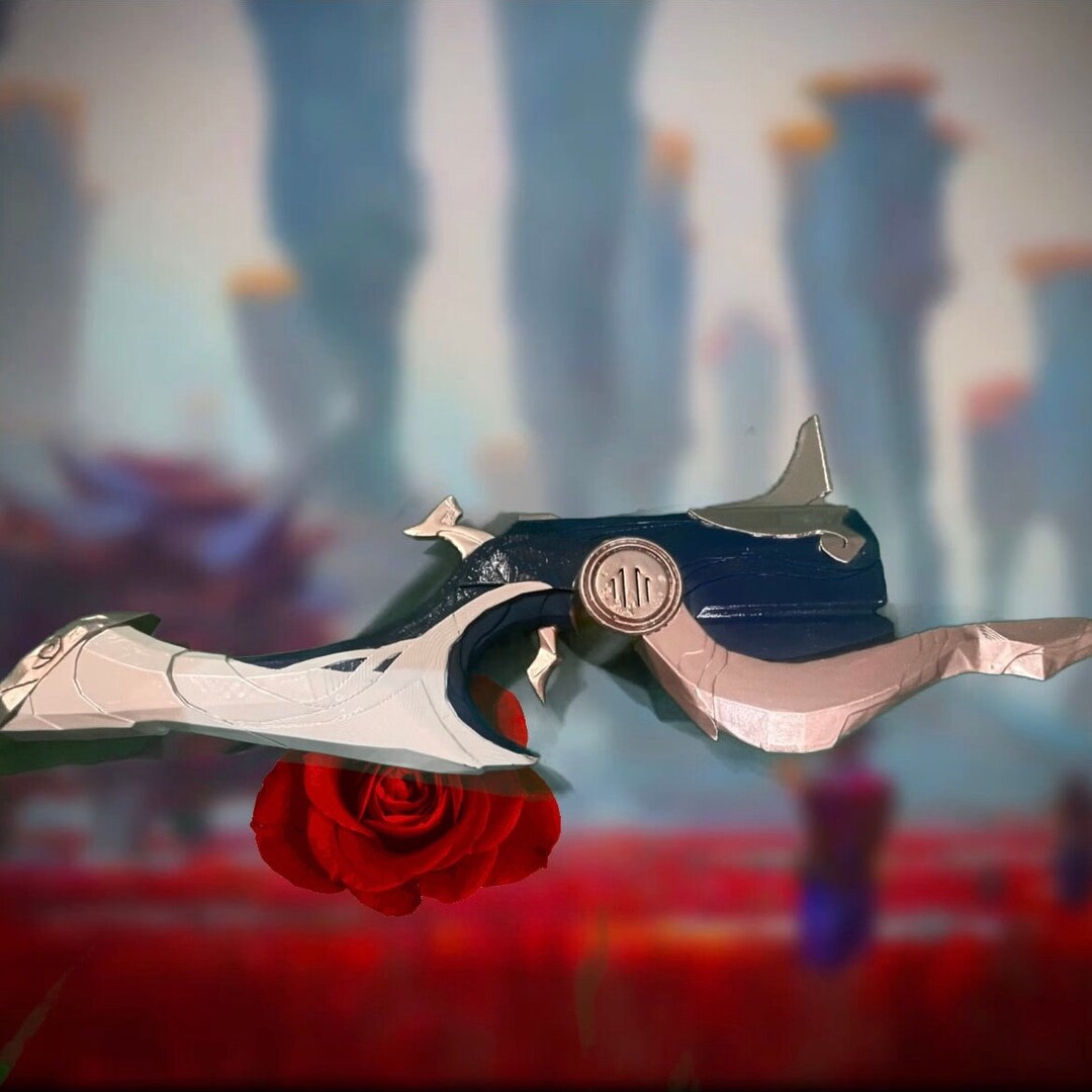 Jhin Rifle Jhins Weapon Whisper league of Legends - Etsy