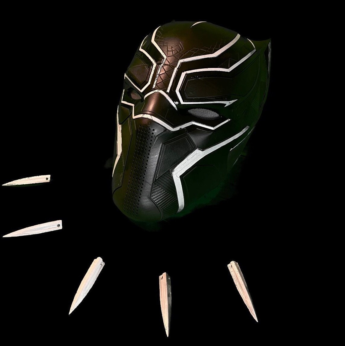 Black Panther Helmet Etsy