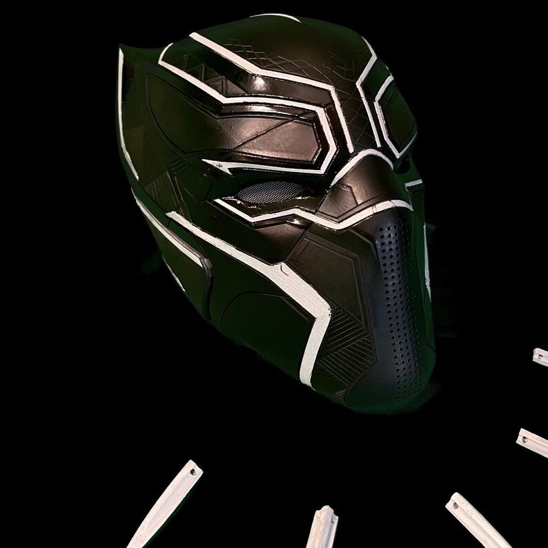 Black Panther Helmet Etsy