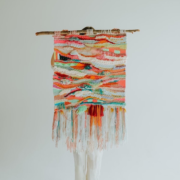 Large Woven Wall Hanging Etsy