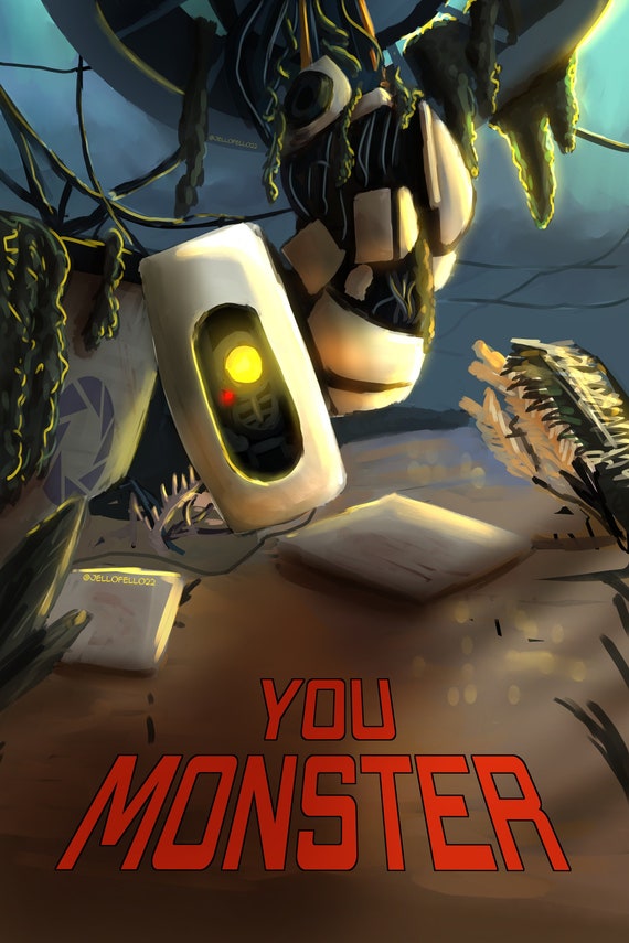 Glados You Monster Portal 2 Valve Video Game Etsy 日本