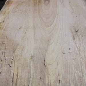 14 - 16&quot; Wide Maple Live Edge Slab - Sold by the Linear Foot