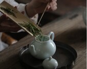 High Quality Enameled Teapot Handmade Teapot High Quality Handmade Porcelain Teapot Bat Trang Ceramics Vietnam Interior Decoration