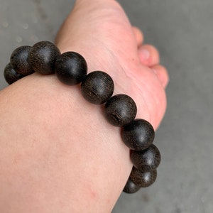 Artificial Agarwood Bracelet | Agarwood Bracelet Planted In The Garden | 17 Beads Bracelet |