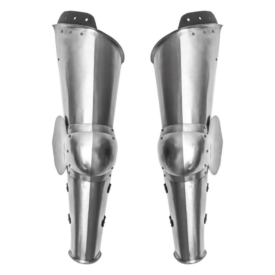 Medieval Leg Armour Gothic Steel Full Knight Larp Costume Etsy