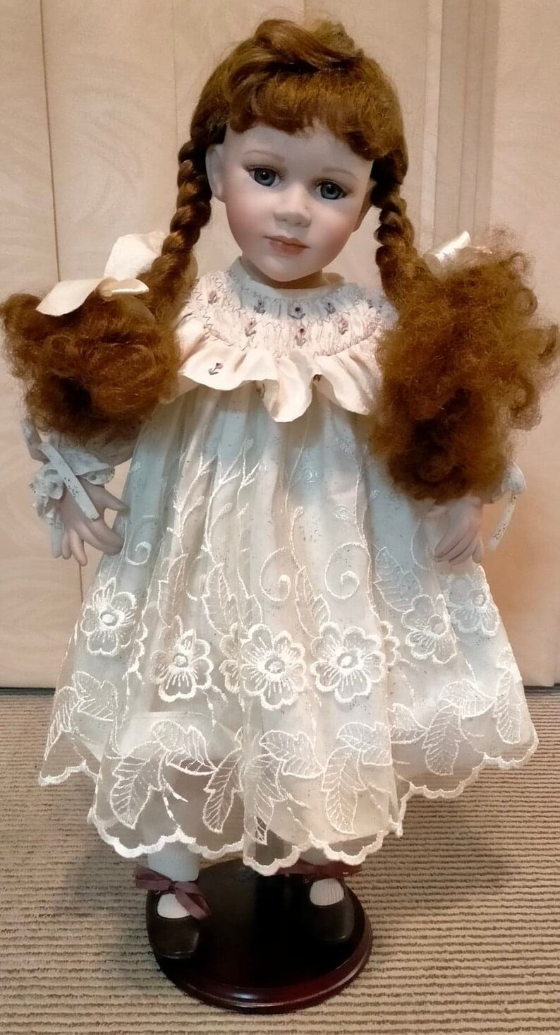 Vintage Hillview Lane Limited Edition Porcelain Doll. Etsy India