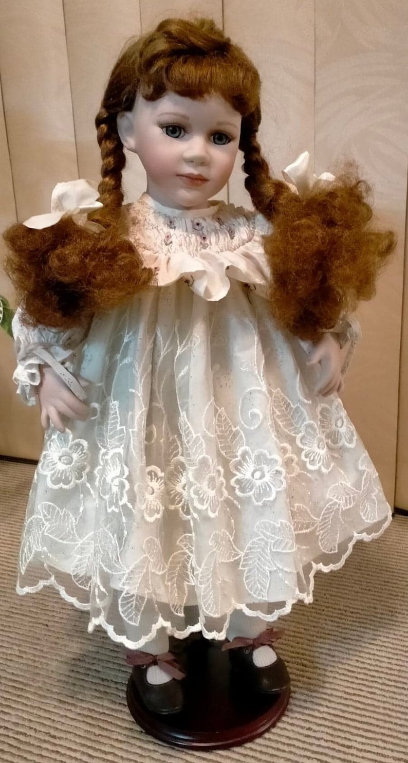 Vintage Hillview Lane Limited Edition Porcelain Doll. Etsy Australia