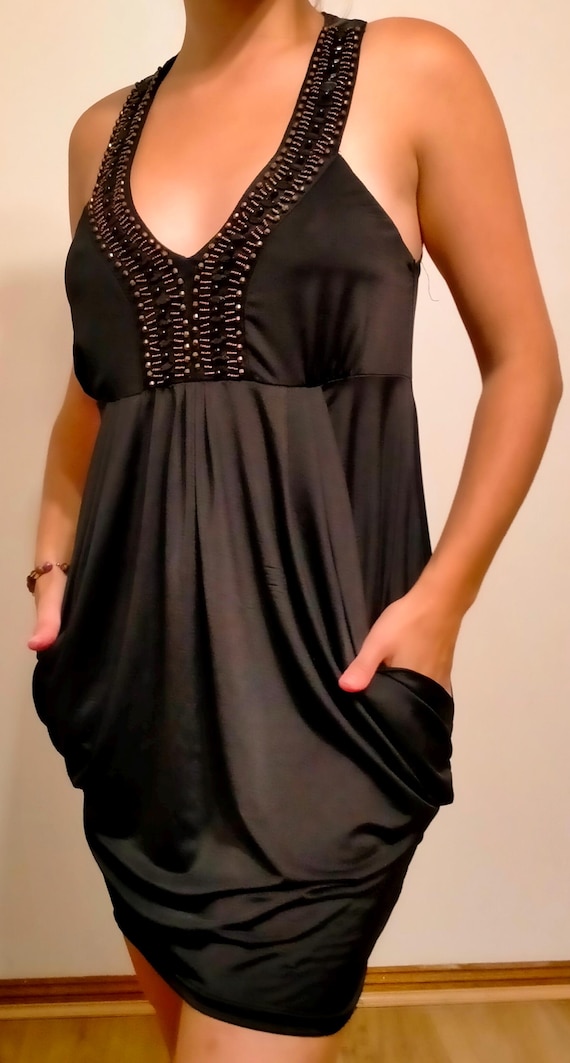 city chic black dress Queen Of Spades QOS Hotwife Cropped T-Shirt main image 1