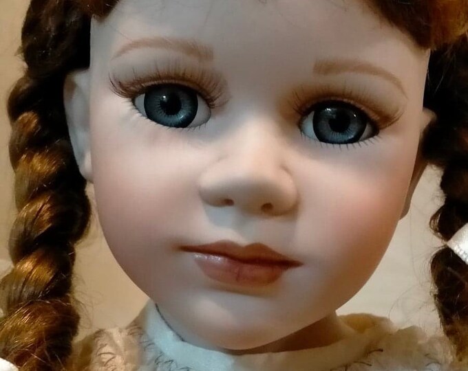 Vintage Hillview Lane Limited Edition Porcelain Doll. Etsy