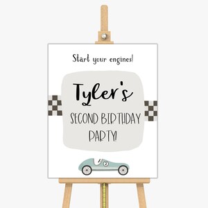 Two Fast Birthday Party Welcome Sign, Two Fast Decorations, 2 Fast Party Ideas, Race Car Welcome Sign, Two Fast Birthday Party Sign