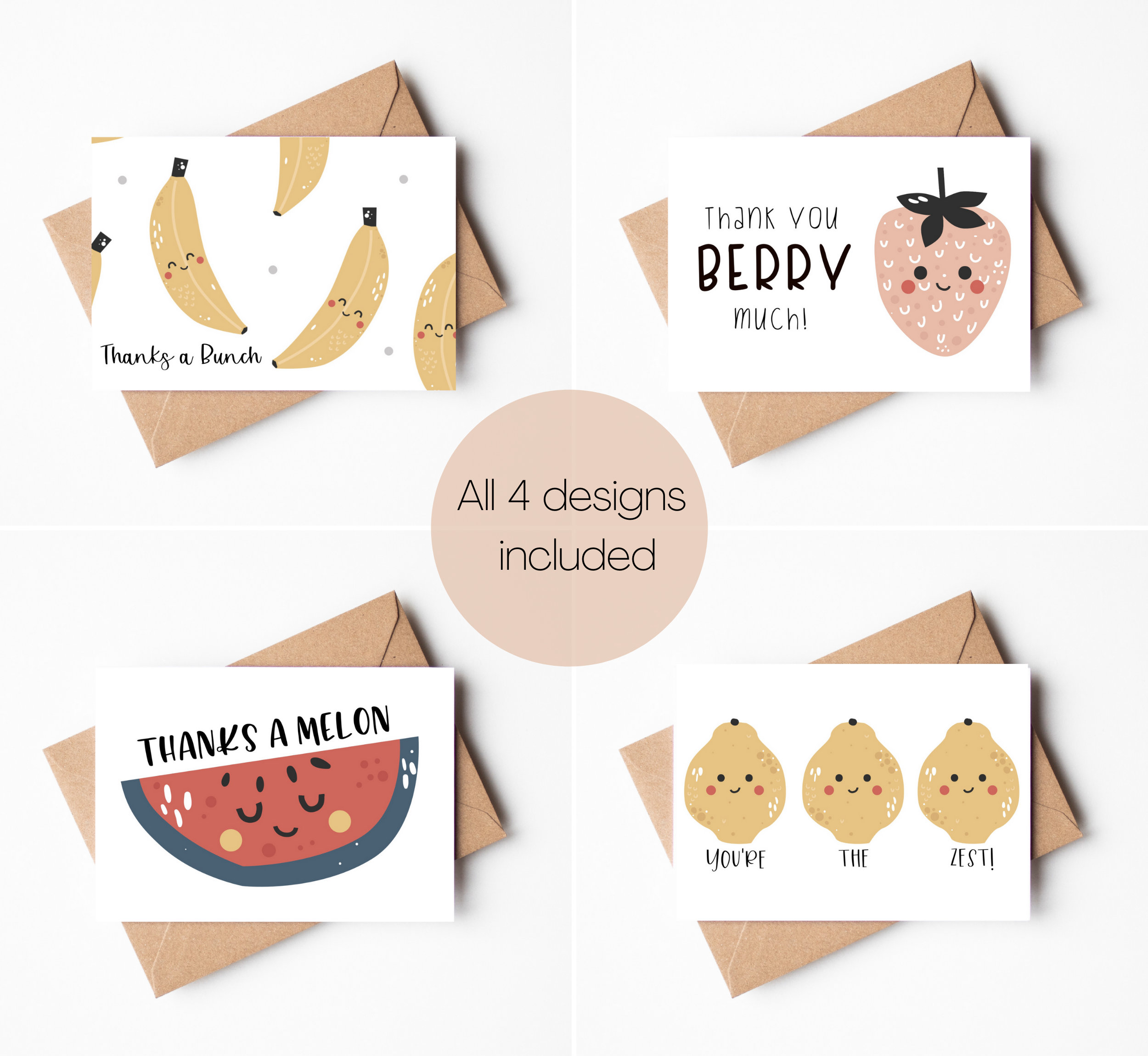 Funny Thank You Cards Printable