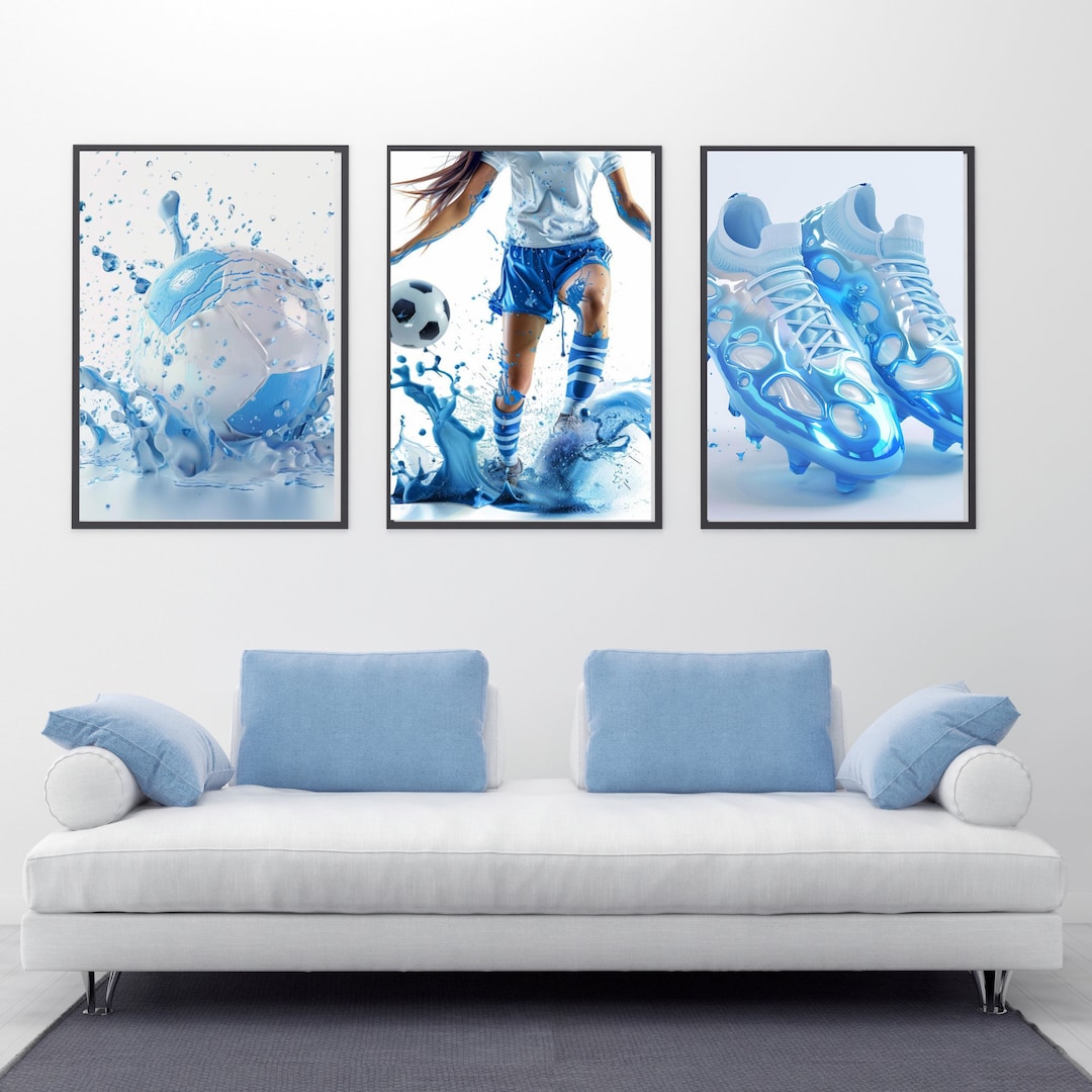 Printable Soccer Wall Art Football Art Prints, Soccer Art Prints ...