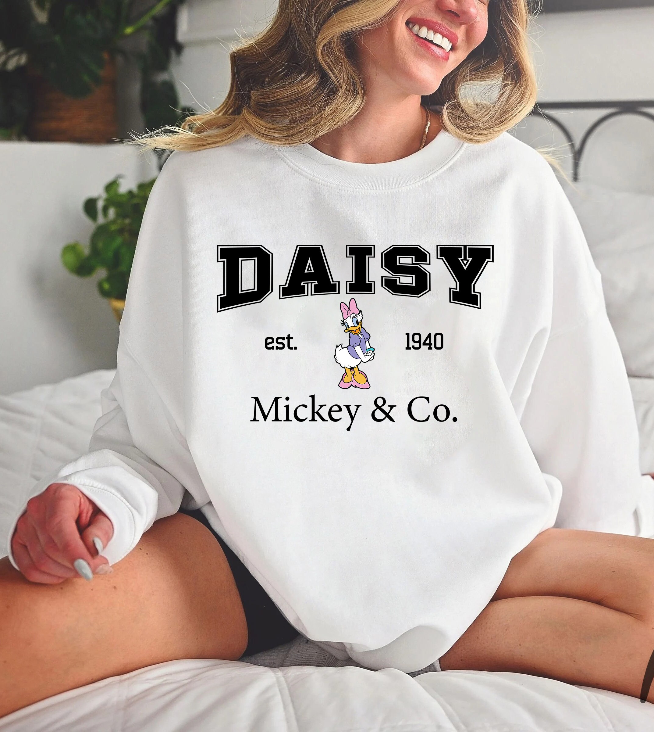 Disney Daisy Duck Shirt Daisy Duck Big Portrait Shirt Etsy
