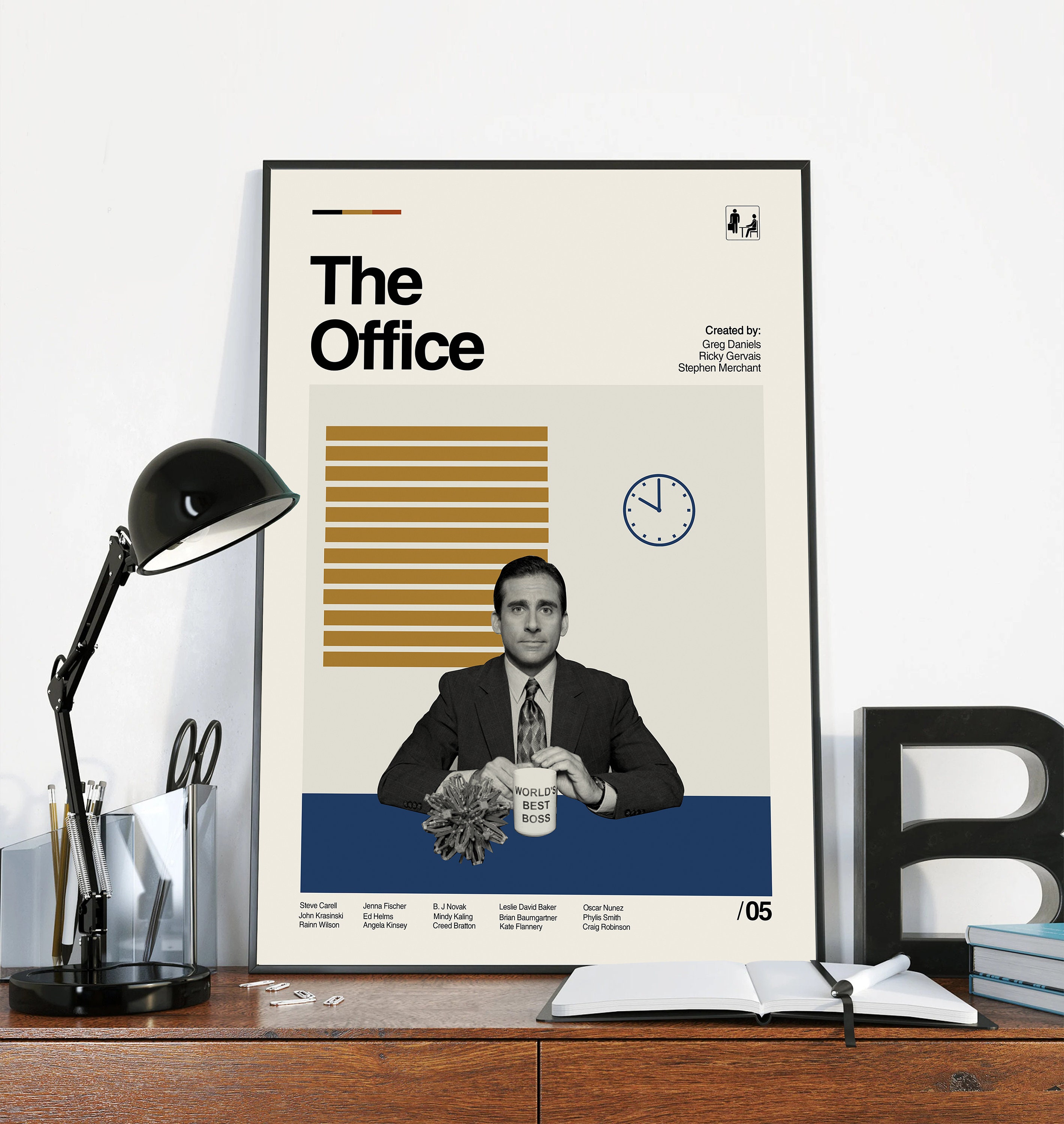 Discover The Office Poster - Michael Scott Poster - Retro Movie Poster