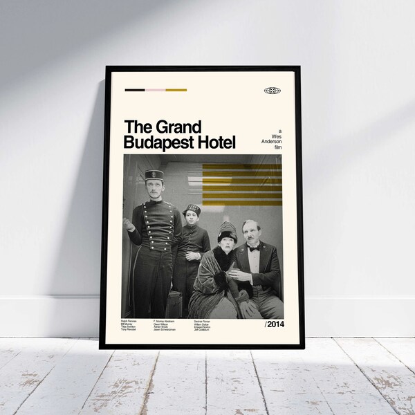 Grand Budapest Hotel Poster - Etsy