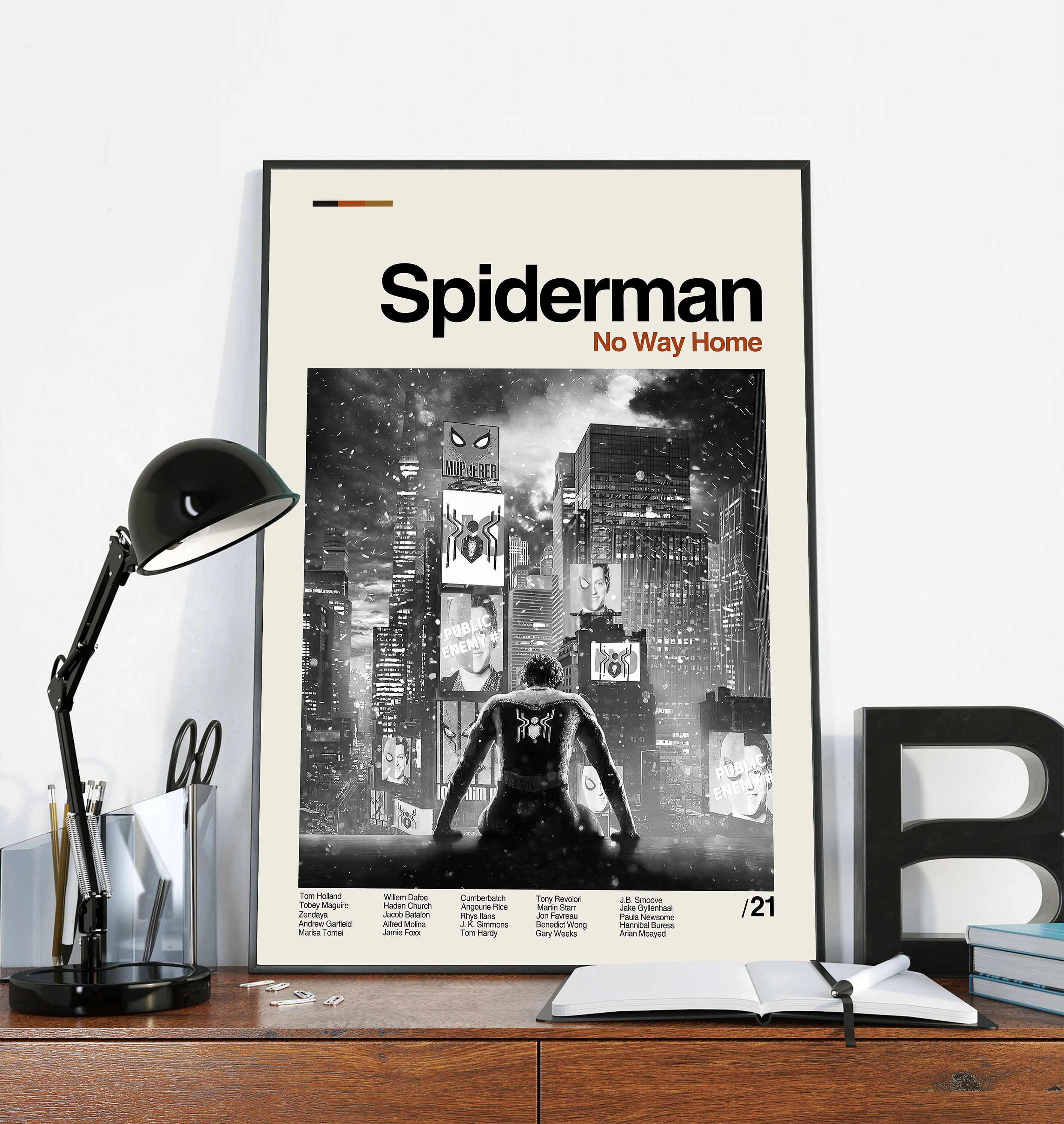 Discover Spiderman Poster - No Way Home - Marvel - Minimalist Poster