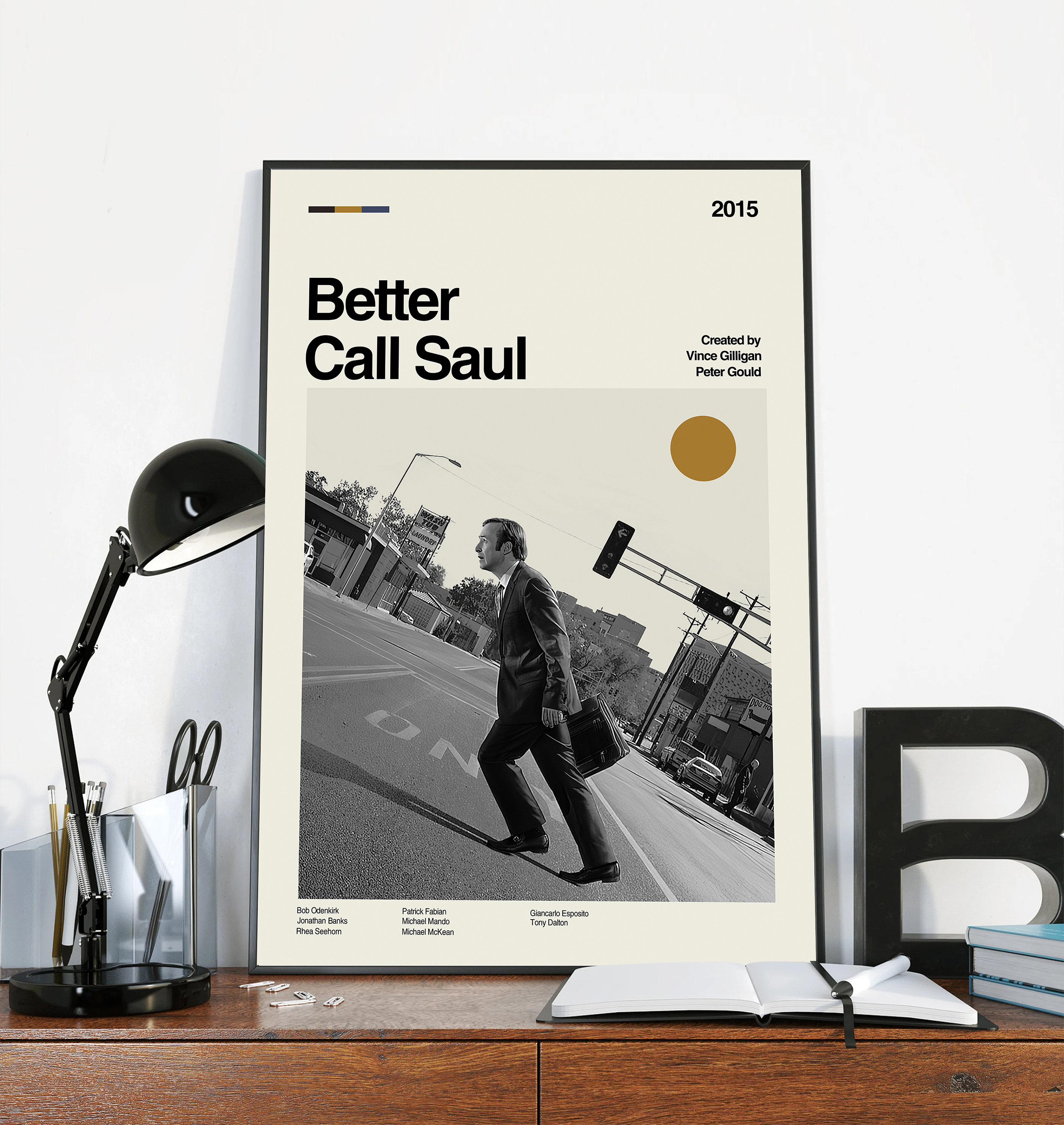 Better Call Saul Poster - Minimalist Movie Poster - Retro Movie Poster