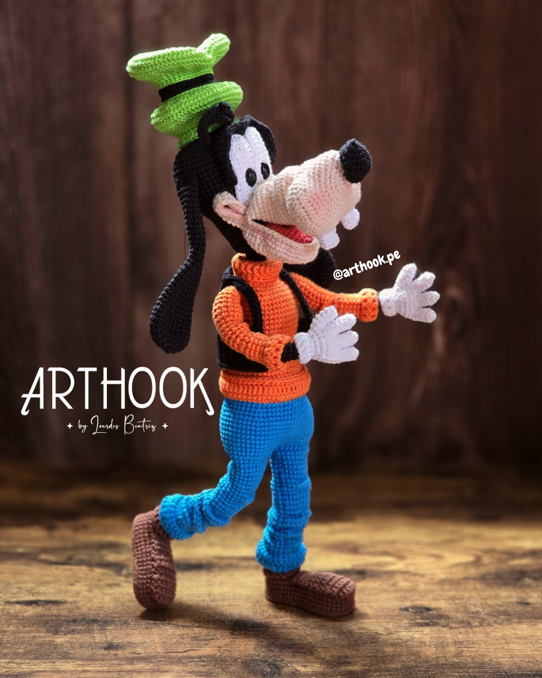 GOOFY CREATION HAND MADE KNIT TAM タム Goofy Amigurumi Pattern - Etsy