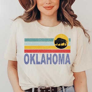 OKLAHOMA Home T-shirt, Sooner State Unisex Tee, Oki Game Day Shirt, Oklahomans Birthday Gift, Western Gift, Personalization Available