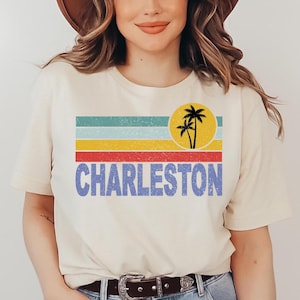 Charleston T-shirt, South Carolina Home, Family Vacation Beach Shirt, Chucktown Souvenir, The Holy City Gift, The Big Sweet Grass Basket