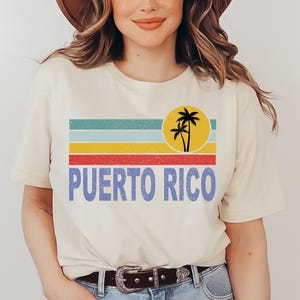 PUERTO RICO Summer Family Vacation Shirt, Caribbean Cruise Shirt, Puerto Rico Apparel, Honeymoon Gift, Puerto Rico Souvenir, Girl Trip Shirt