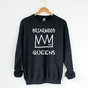 BRIARWOOD Sweatshirt, New York Queens Unisex Tee, Queens Village Crown Sweater, Queens N.Y. Shirt, New York City borough