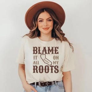 Chemise carte de la CALIFORNIE, t-shirt unisexe concert de musique country, t-shirt Golden State, cadeaux Los Angeles, tenue western, T-shirt de la côte ouest