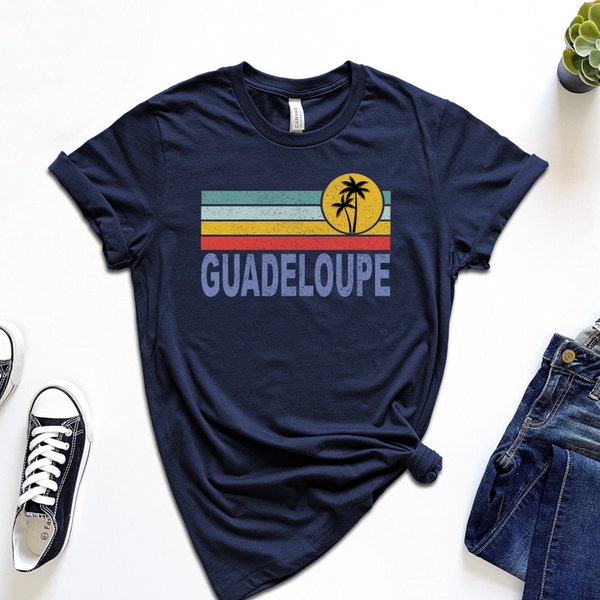 GUADELOUPE Summer Family Vacation Shirt, Caribbean Cruise Shirt, Guadeloupe Apparel, Honeymoon Gift, Guadeloupe Souvenir, Girls Trip Shirts