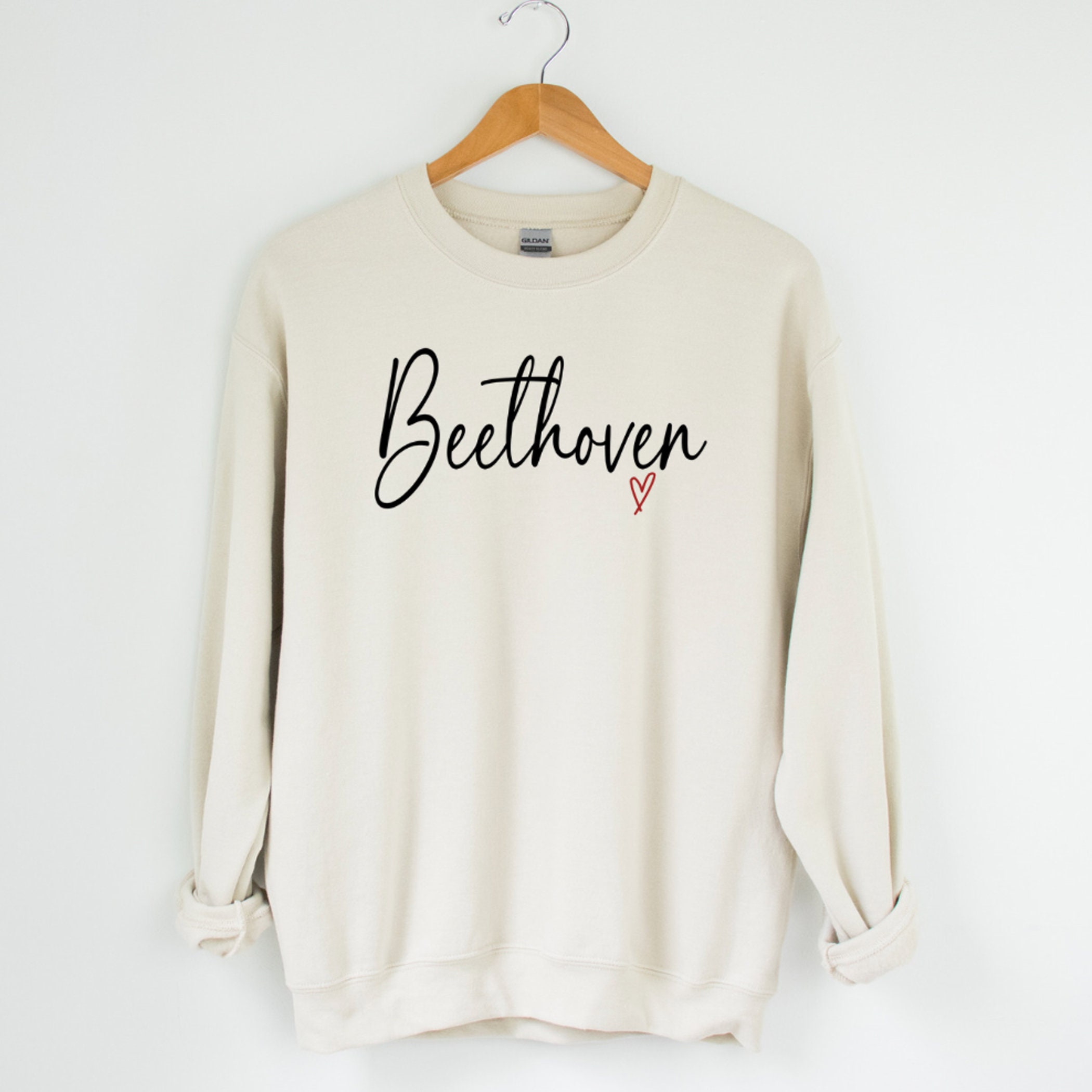BEETHOVEN Music Lover Sweatshirt, Beethoven Musician Composer