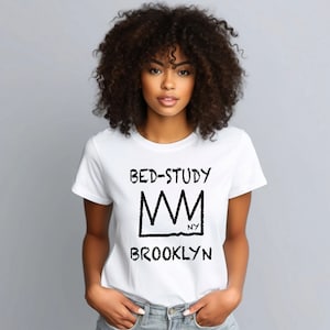T-shirt Brooklyn BEDFORD STUYVESANT, chemise unisexe Brooklyn New York, t-shirt couronne BKLN, chemise Brooklynite N.Y., T-shirt du quartier de New York