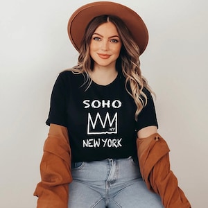 SOHO T-shirt, New York SOHO Unisex Shirt, SOHO Crown Tee, Manhattan N.Y. Shirt, New York City borough