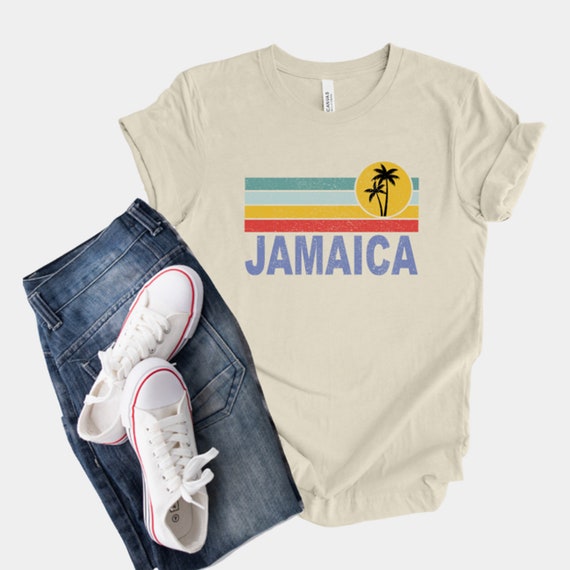 Jamaica Souvenir Tshirt Island In The Sun Vacation Summer Jamaica Souvenir Tshirt Island In The Sun Vacation Summer