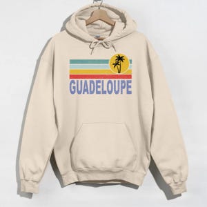GUADELOUPE Summer Family Vacation Hoodie, Caribbean Cruise Hoodie, Guadeloupe Apparel, Honeymoon Gift, Guadeloupe Souvenir