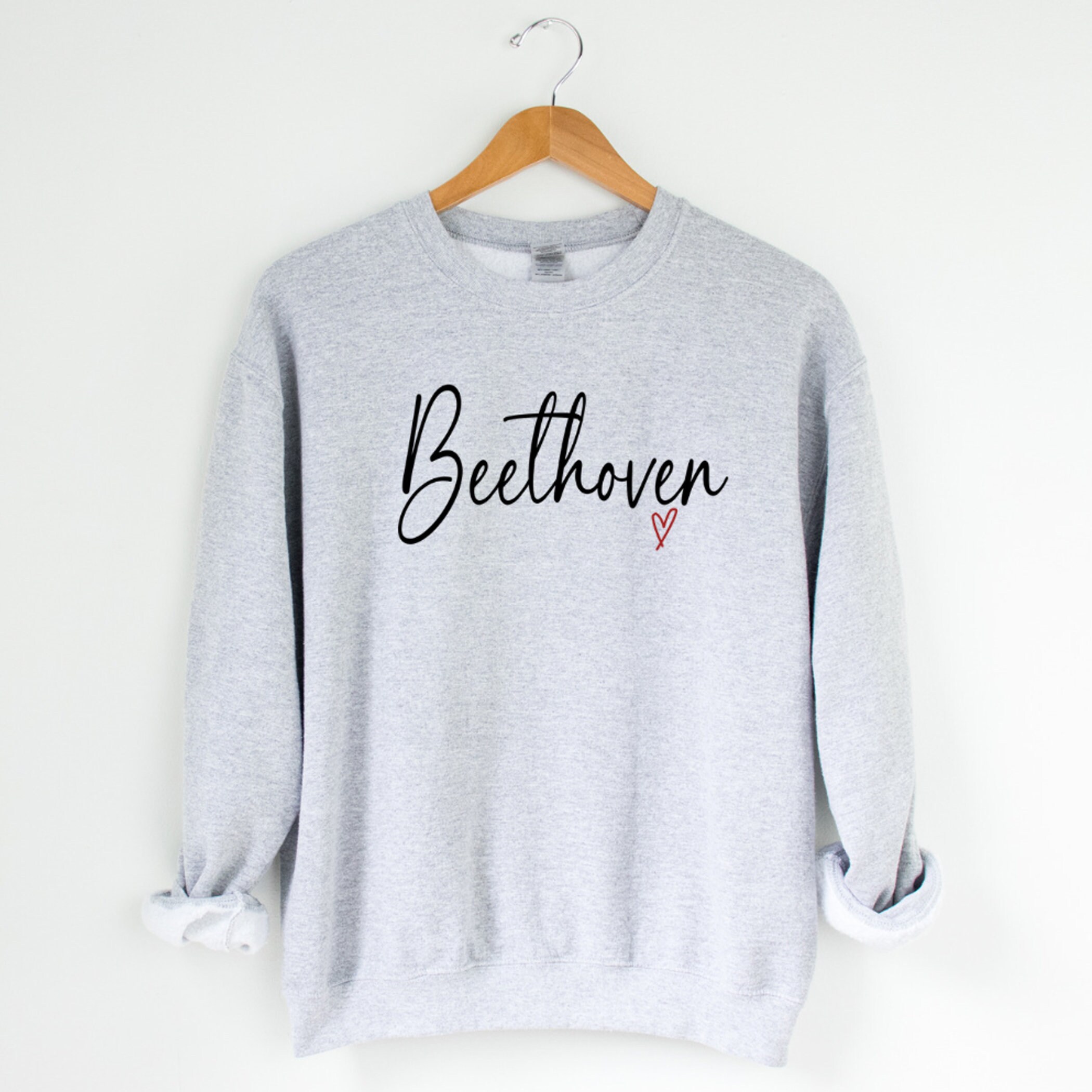 トップス MASU 22AW REVERSE BEETHOVEN SWEATER Beethoven Sweatshirt - Classical Music Crewneck Pullover - Etsy