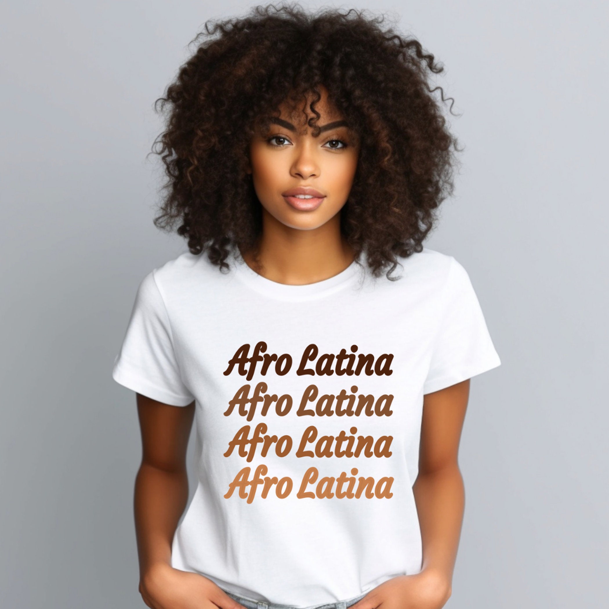 Womens Afro-Latina Women's T-Shirt Womens Afro-Latina Women's T-Shirt