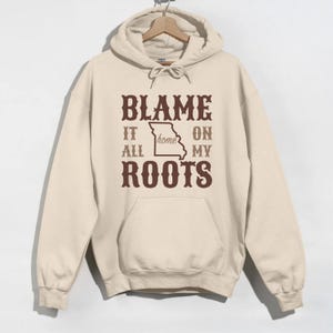 MISSOURI Home Hoodie, Show Me State Apparel, Saint Louis Gift, Mound City Roots, kansas City Missouri Hoodie