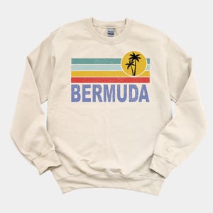 BERMUDA Summer Family Vacation Sweatshirt, Bermuda Cruise Sweatshirt, Bermuda Apparel, Honeymoon Gift, Bermuda Souvenir, Girl Trip Sweater