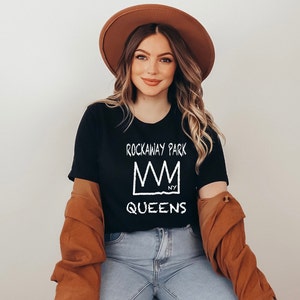 Camiseta de ROCKAWAY PARK Queens, camiseta unisex de New York Queens, camiseta con la corona de Rockaway Park, camiseta de Queens N.Y., distrito de la ciudad de Nueva York
