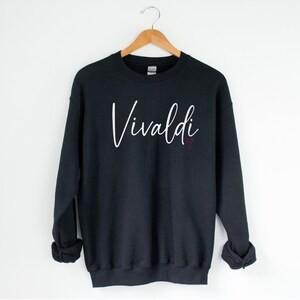 Antonio Vivaldi Sweatshirt, Vivaldi Sweater, Vivaldi Classical Music Composer, Classic Music Lover, Classical Music Teacher Sweatshirt Gift