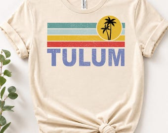 Tulum Beach T-Shirt, Summer Vacation Tee