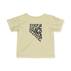 T-shirt pour bébé carte mandala du Nevada, chemise enfant mignonne Silver State, cadeau mode estivale pour garçons filles, vêtements élégants pour tout-petits, t-shirt aventure