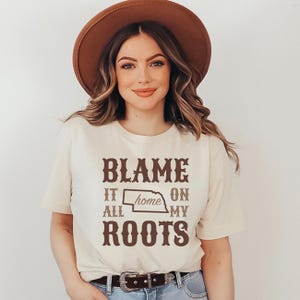 Carte du Nebraska, tee-shirt écosseuse de maïs, chemise de concert unisexe de musique country, tee-shirt de football du Nebraska, cadeaux Omaha, tenue western