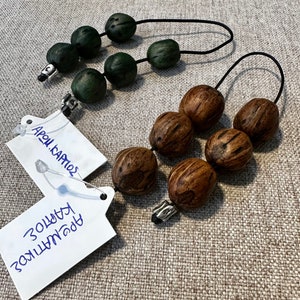 Greek Handmade  Aromatic begleri beads- Greek begleri -μπεγλέρι από  αρωματικό καρπό