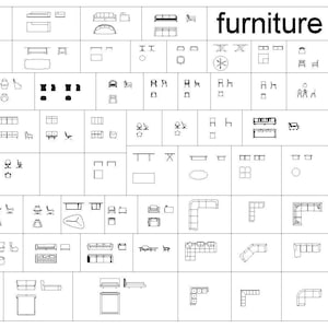 Livingroom Blocks, Furniture, Chair, Sofa, Coffee Table 2D blocks for Interior Designers Architectures, Metric drawing, Dwg,Dxf files